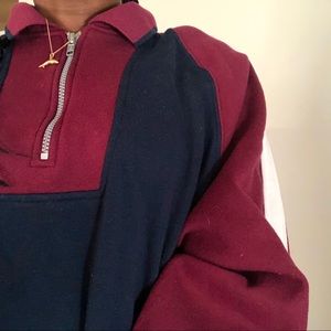 cozy half zip sweater!